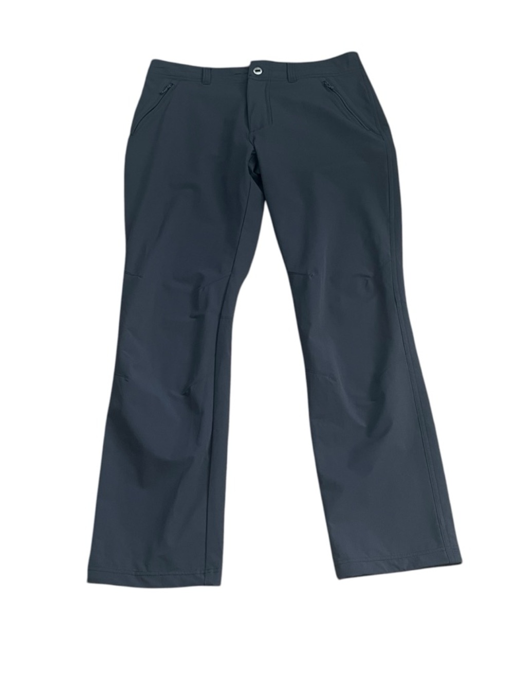 Kuhl Mens Transcendr Hiking Pants Grey Sz 36 Stretch Zip Pocket Outdoor Travel